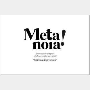 Metanoia - Greek Definition Posters and Art